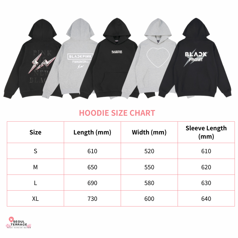 BLACKPINK × Fragment Collab Collection Merch