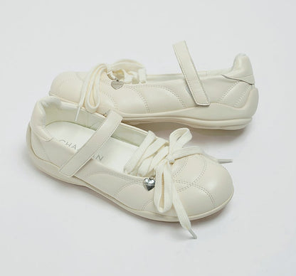 CHAAKAN Cocomel Quilted Mary Jane Sneakers