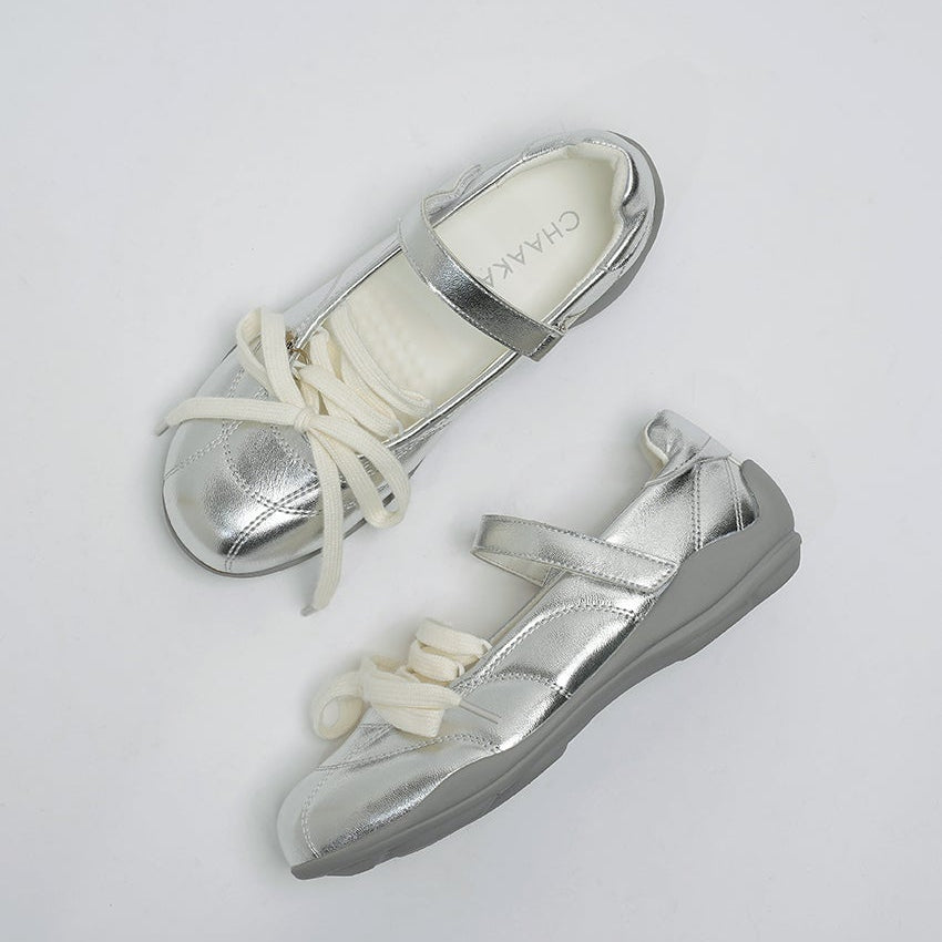 CHAAKAN Cocomel Quilted Mary Jane Sneakers