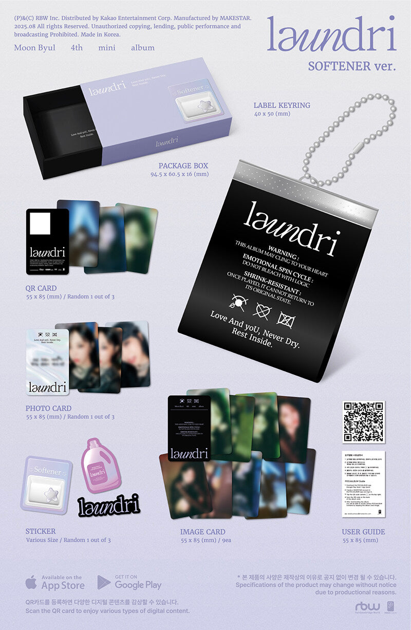 Moonbyul – 4th Mini Album [Laundri]