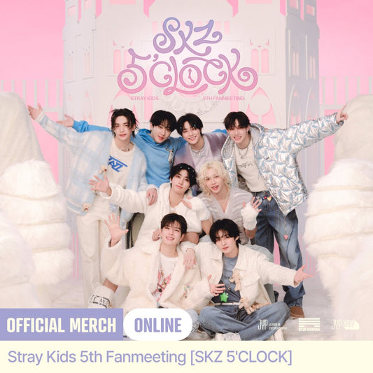Stray Kids 5TH FANMEETING - SKZ 5'CLOCK OFFICIAL MERCH