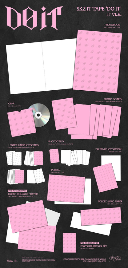 Stray Kids - SKZ IT TAPE 'DO IT' (IT VER.) Standard Edition