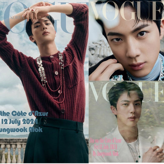 BTS JIN - Vogue Special Edition Magazine - October 2024