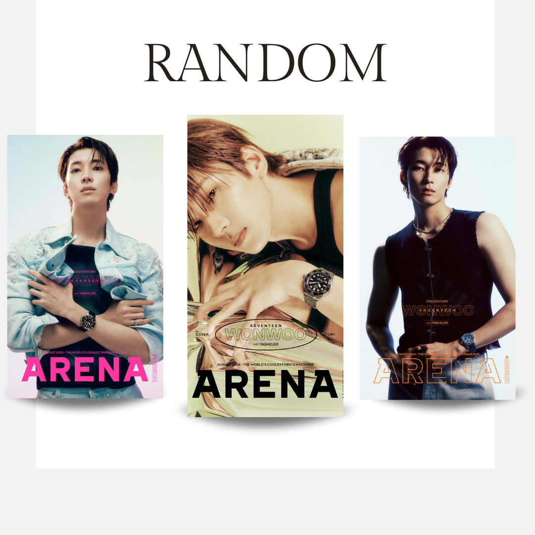 ARENA HOMME+ WONWOO August 2024 - Magazine