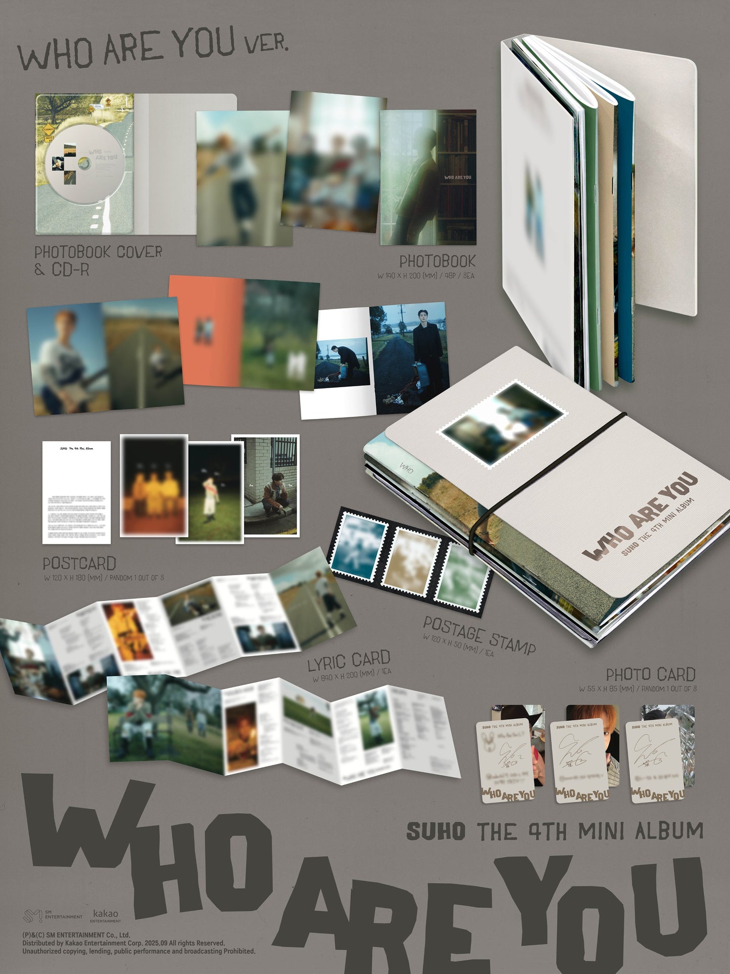 SUHO - 4th Mini Album [Who Are You]