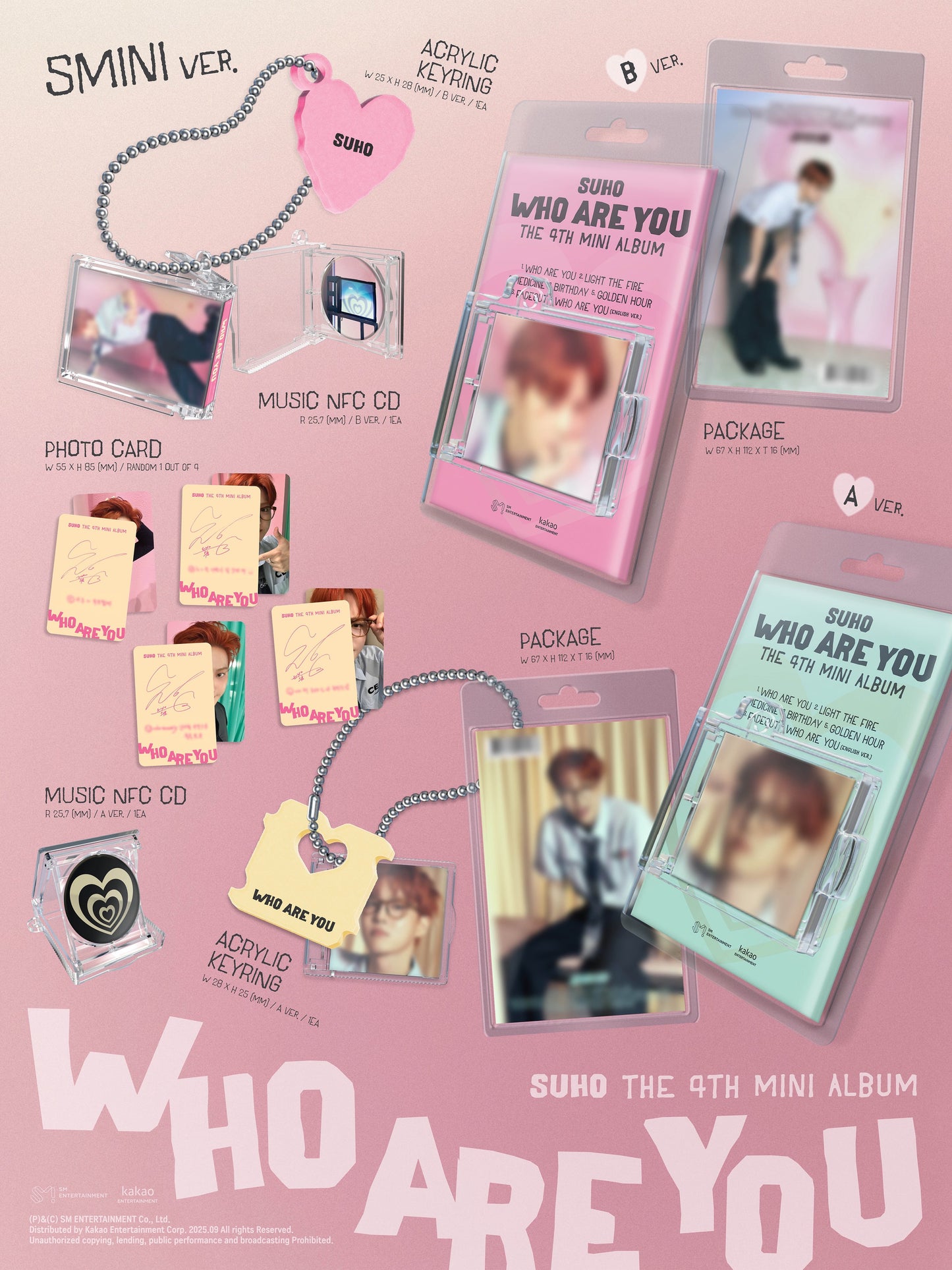 SUHO - 4th Mini Album [Who Are You]