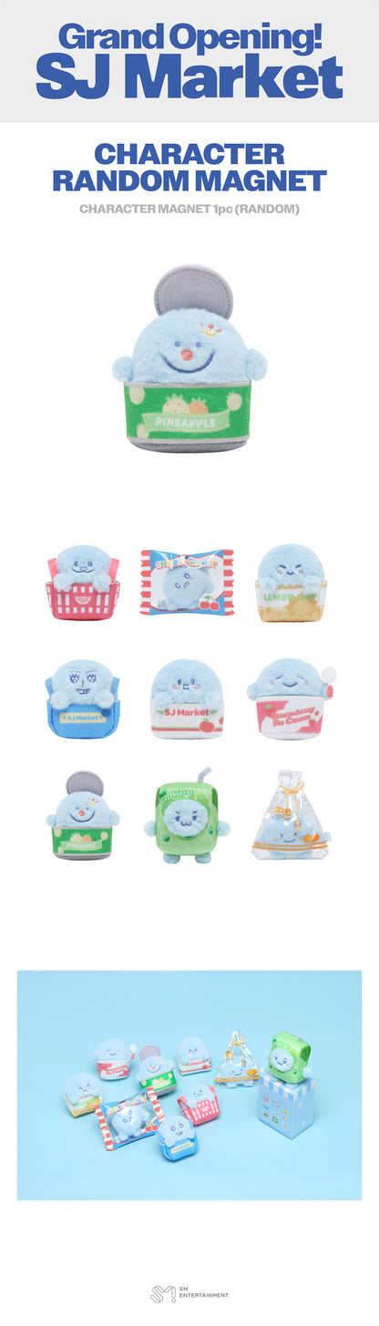 SUPER JUNIOR 'GRAND OPENING! SJ MARKET' CHARACTER RANDOM MAGNET