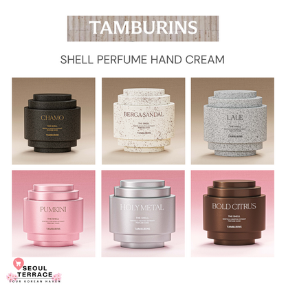 Tamburins X Jennie:  SHELL PERFUME HAND + EGG LIP BALM