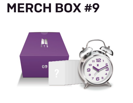 BTS MERCH BOX # 9