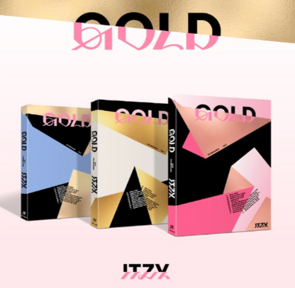 ITZY GOLD デジパック ver 未開封 5冊 ITZY - GOLD ALBUM STANDARD VER. (Regular Edition) – SEOUL