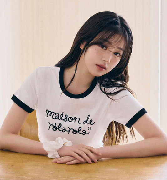 ROLAROLA - MAISON DE ROLA Ringer T-Shirt [IVE Jang Won-young pick]