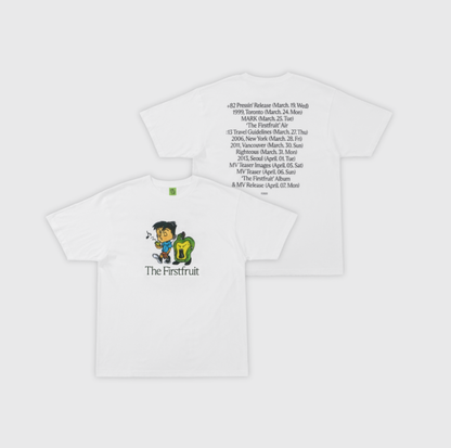 NCT Mark - 01 Timetable T-shirt / 2025 Mark The 1st Album Merch