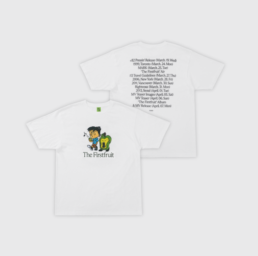 NCT Mark - 01 Timetable T-shirt / 2025 Mark The 1st Album Merch