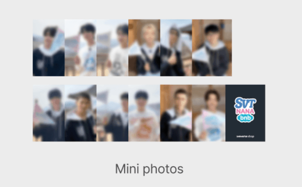 SEVENTEEN - NANA bnb with SEVENTEEN 2025 KIT