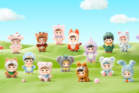 POPMART Hachipupu series with animals