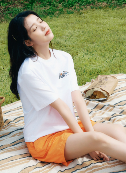 NEW BALANCE - UNI NB BOY Baketball Lettering S/S T-Shirt (IU's Pick)