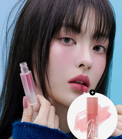 ESPOIR Couture Lip Tint Fitting Blur (+ Free: Mini Lip Gloss Rosy Beam)