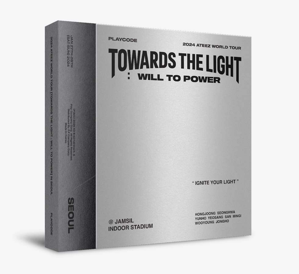 ATEEZ - 2024 ATEEZ WORLD TOUR [TOWARDS THE LIGHT : WILL TO POWER] IN SEOUL PLAYCODE