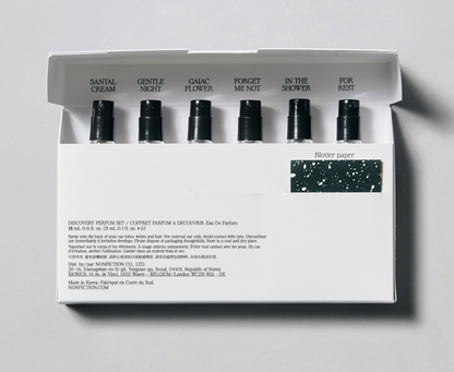 NONFICTION - Discovery Perfume Set (3ml x 6)