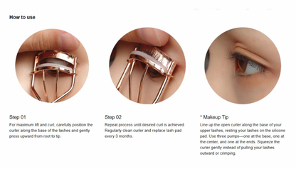 Dear Dahlia - [Perfect Curling Formula] Dear Dahlia Dream Lash Curler (+ Pouch Gift)
