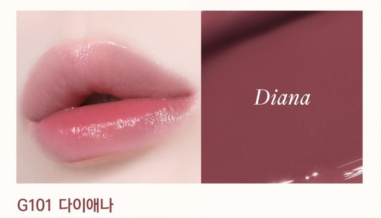DEAR DAHLIA - [Watercolor Glass Glow] Lip Paradise Sensual Lip Glow