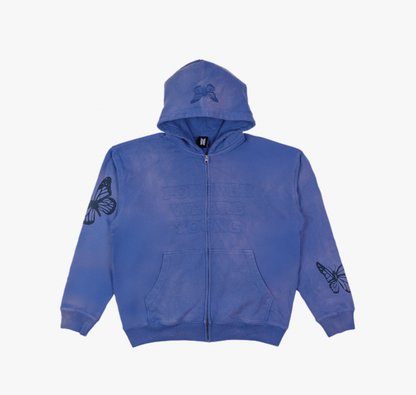 BTS ARMY: FOREVER WE ARE YOUNG - Hoodie Zip-up Official Merch