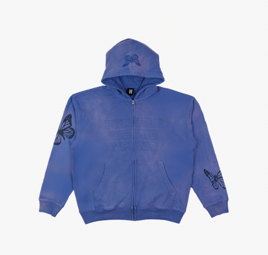 BTS ARMY: FOREVER WE ARE YOUNG - Hoodie Zip-up Official Merch