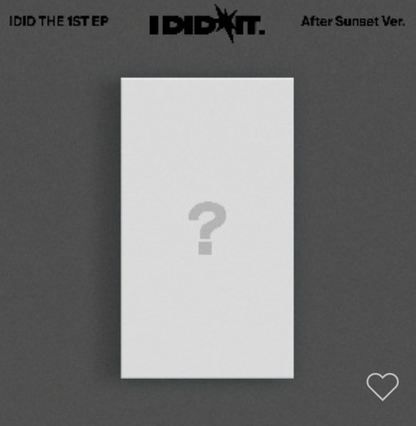 IDID -  The 1st EP I did it. Album
