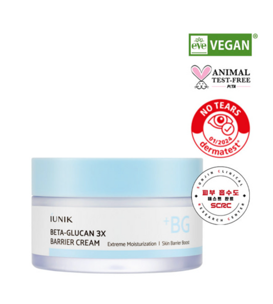 IUNIK - Beta Glucan 3x Barrier Cream (50ml)