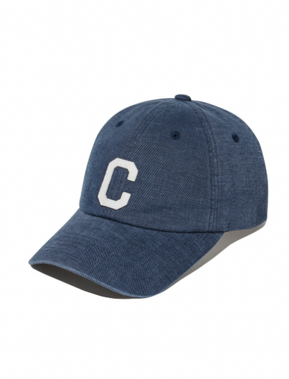 COVERNAT -  [Cozy Fit] Washed C Logo BB Cap