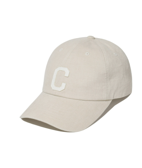 COVERNAT -  [Cozy Fit] Washed C Logo BB Cap