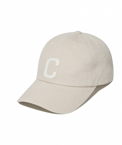 COVERNAT -  [Cozy Fit] Washed C Logo BB Cap
