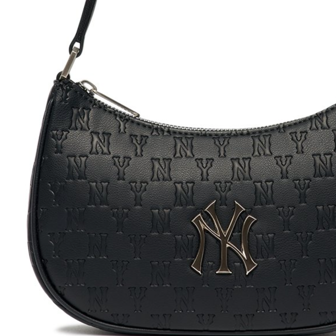 MLB - Monogram Embossed Hobo Bag New York Yankees – SEOUL