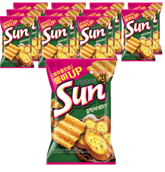 SUN Chips - Garlic Baguette Flavor (12 x 80g)