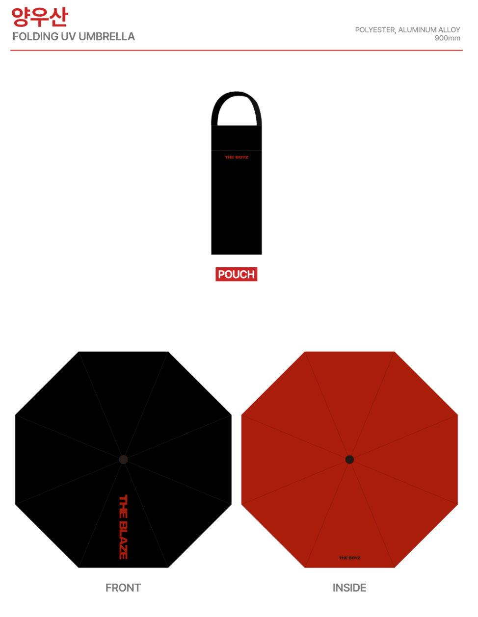 THE BOYZ [THE BLAZE] WORLD TOUR in SEOUL Merch MD