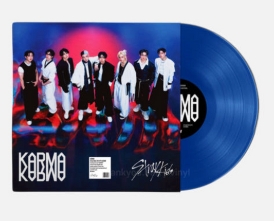 STRAY KIDS - KARMA Vinyl LP (Clear Sapphire ver.)