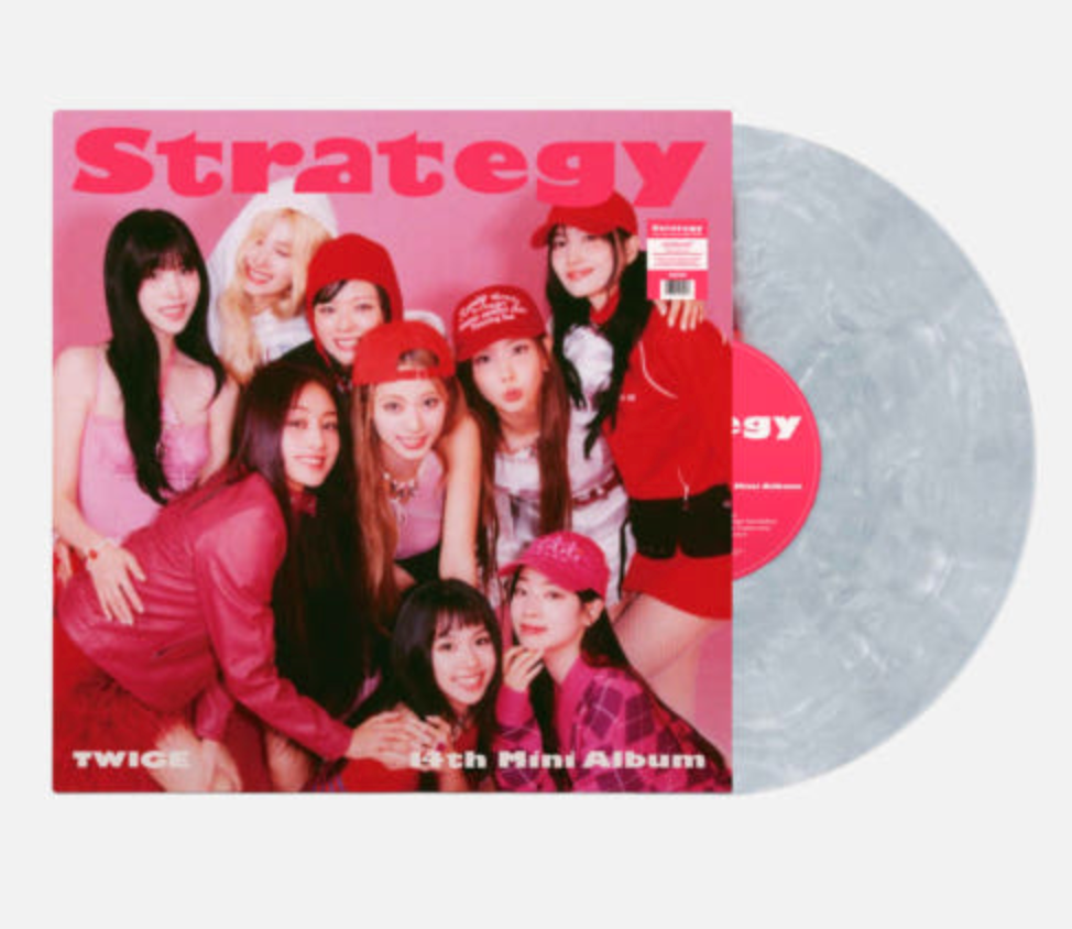 TWICE Strategy Vinyl レコード Twice Strategy 14th mini album Target Exclusive Peppermint
