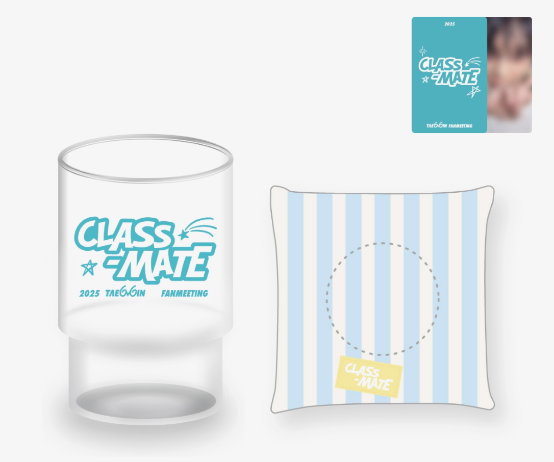 TAEMIN FANMEETING [CLASS-MATE] OFFICIAL MERCH MD