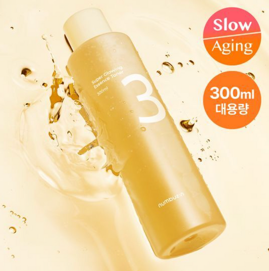 Numbuzin No. 3 Glow-Filled Essence Toner 300ml