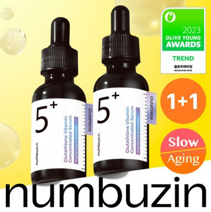 NCT WISH X NUMBUZIN - Glutathione Vitamin Concentrated Serum (30+30ml)