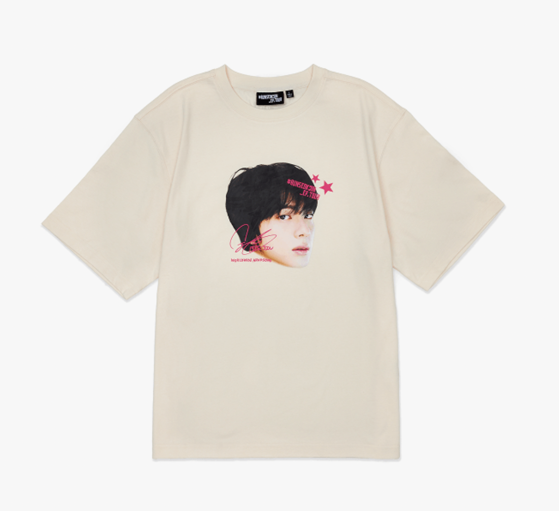 BTS RUNSEOKJIN - Beige T-Shirt