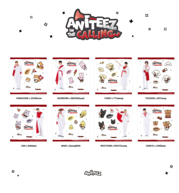 ATEEZ - Aniteez in the Calling Official Merch MD