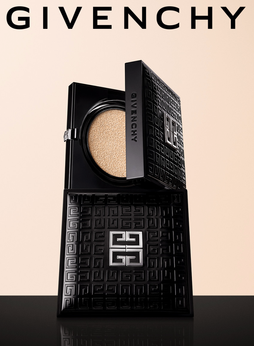 [Straykids Hyunjin Pick] Givenchy Beauty Prisme Libre Glow Cushion Set (+ Couture Capsule Pouch + Heart Puff Gift)