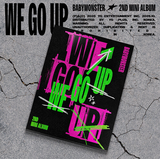 BABYMONSTER - [WE GO UP]  2nd MINI ALBUM