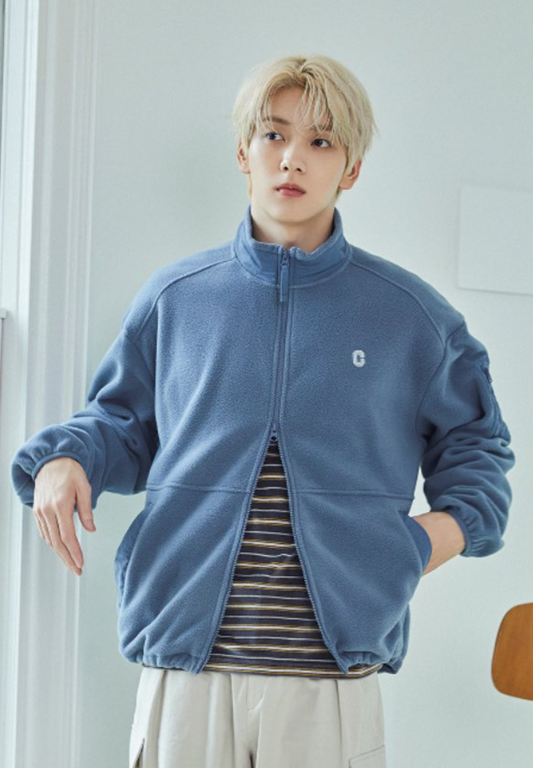 TOMORROW X TOGETHER [TXT Soobin Worn] Covernat "Warm On" Fleece Jacket