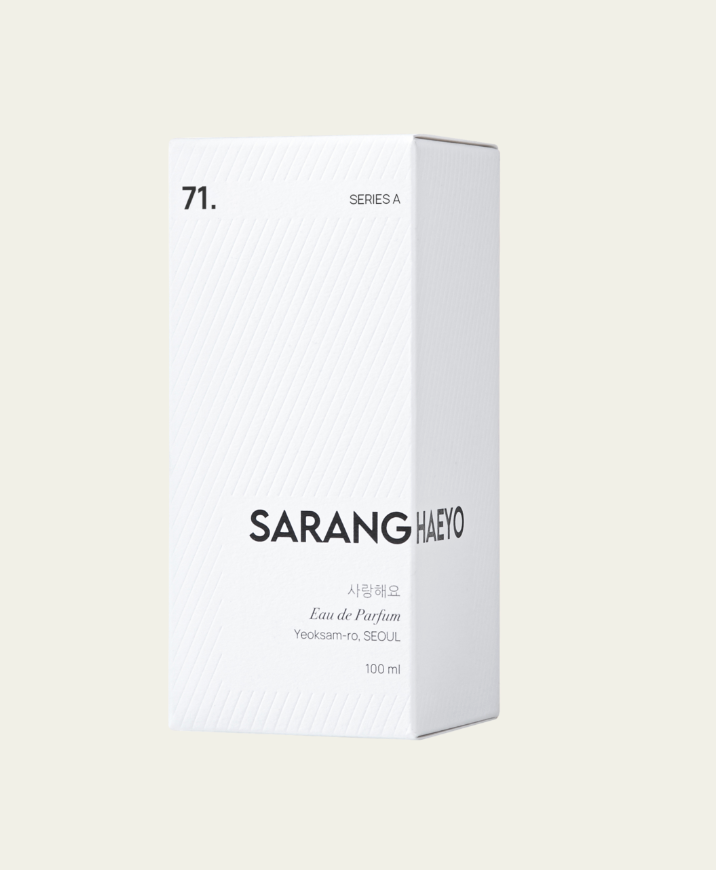 SRHY [SARANGHAEYO] - 71 Series A - Niche Perfume (100ml)