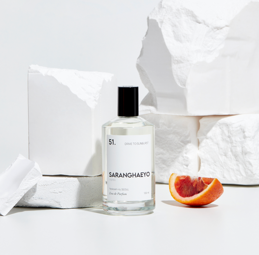 SRHY [SARANGHAEYO] - 51. DRIVE TO SUNBURST - Niche Perfume (100ml)