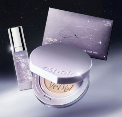 ESPOIR (AESPA Winter's Pick)-  Galaxy Beam Edition Bevelvet Cover Cushion 13g SPF42 PA++ (+Free Gift)