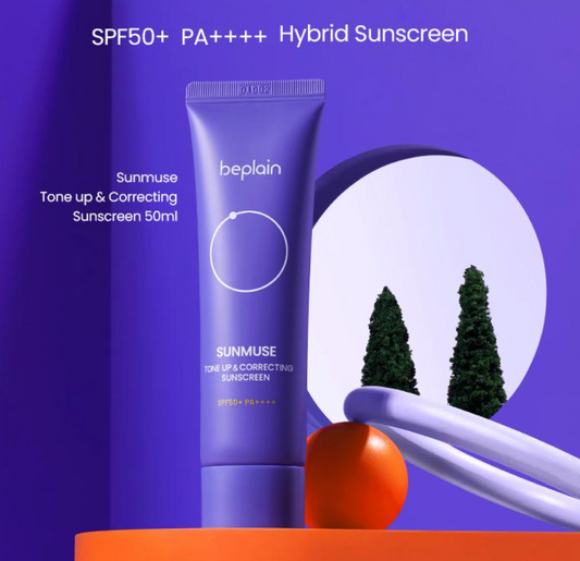 BEPLAIN Sunmuse Tone Up & Correcting Sunscreen SPF50+/PA++++ (50ml)