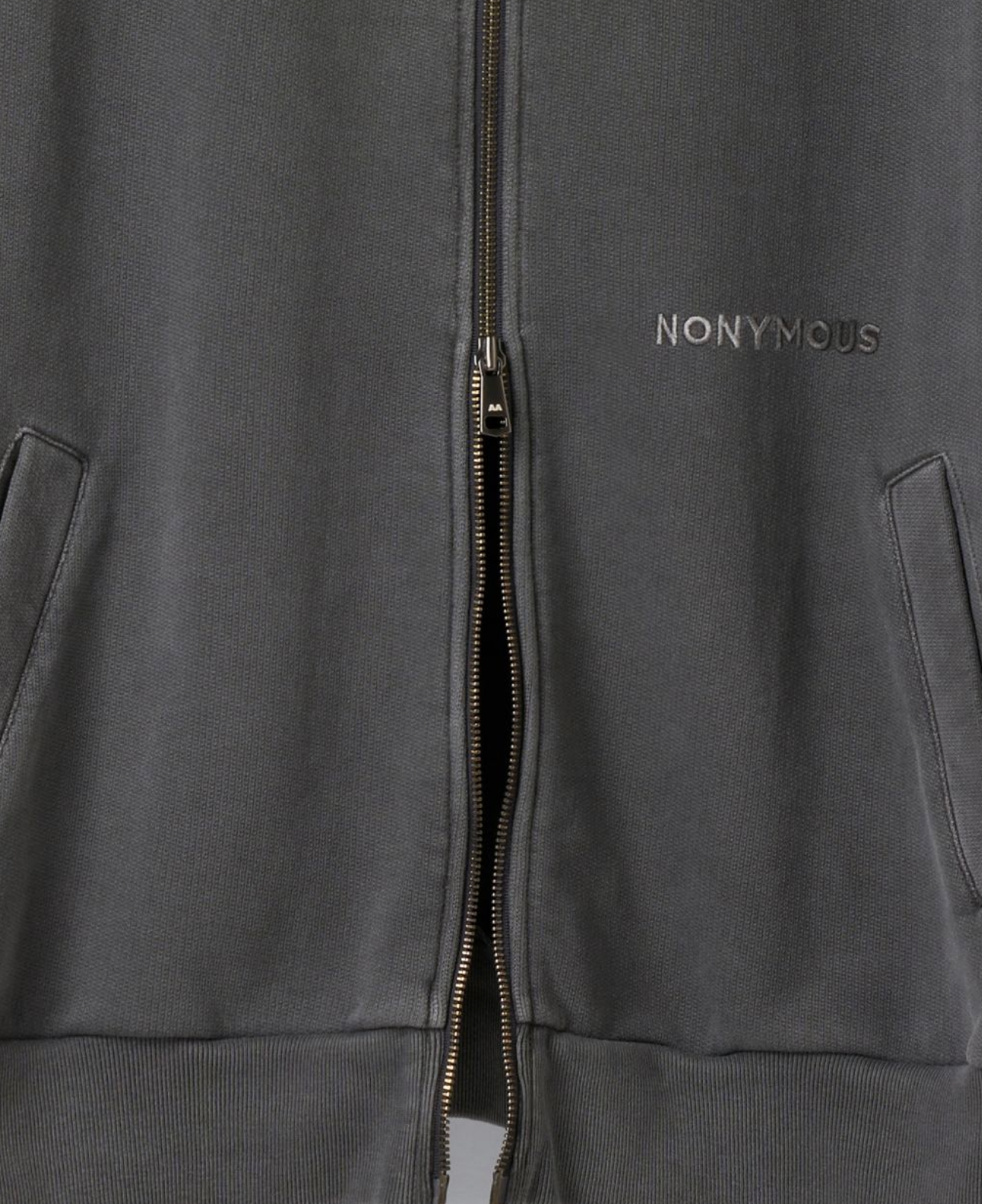 NONYMOUSAA [Worn by Gang Dong-won] Fading High Zip-Up